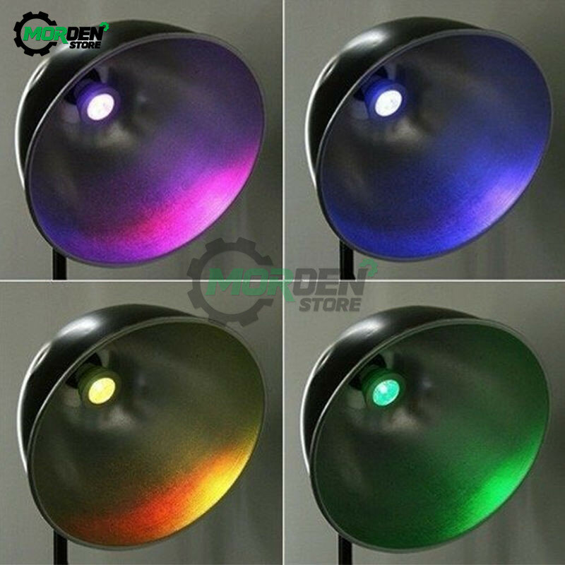 Bombilla LED E27 con 16 colores cambiantes, 85-265V, 110V, 120V, 220V, RGB, Control remoto IR, envío directo