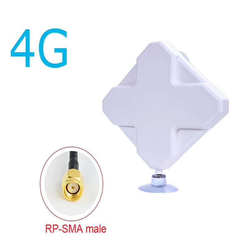 Antenna 3G 4G 35dBi 2m cavo LTE Antena 2 * connettore SMA per Router Modem 4G