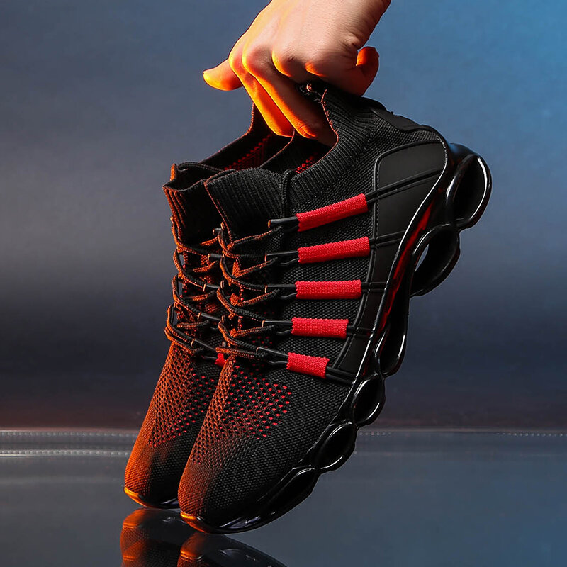 Damyuan – chaussures de course respirantes à coussin d'air pour hommes, baskets décontractées, de Jogging, d'athlétisme et de course à pied