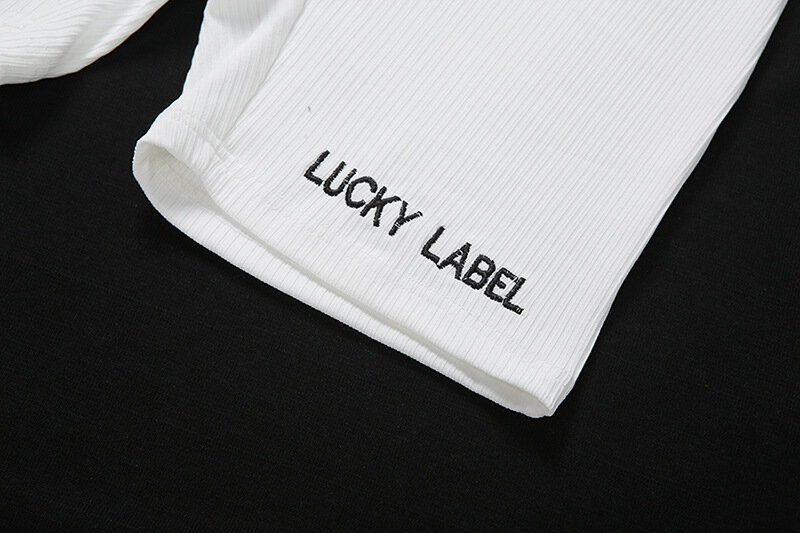 Lucky Label Fitness Combishort pour femme, combinaison en tricot côtelé, bretelles spaghetti sexy, blanc, noir, gris, short de motard, batterie con Rompers, été