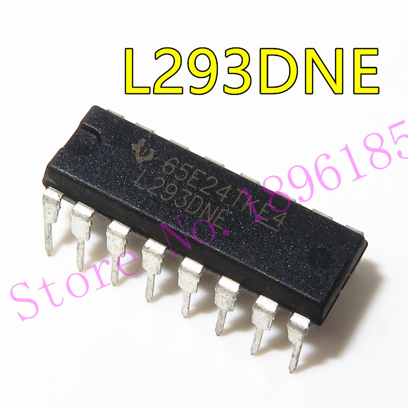 1 unids/lote L293D L293DNE DIP16 L293 DIP 293D DIP-16 y IC original en Stock