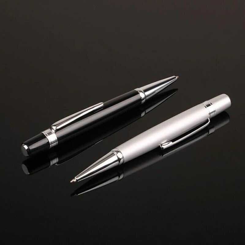 Модный дизайн, короткая форма, полностью Металлическая искусственная, Офисная Мужская ручка для бизнеса, купите 2, отправьте подарок