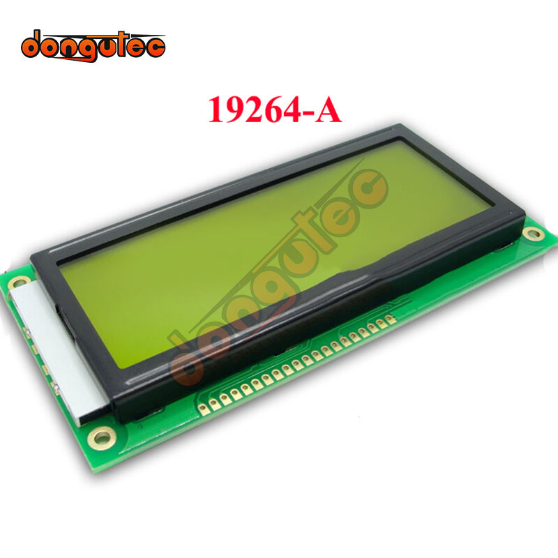 Модуль графического ЖК-экрана 4,37 дюйма 20PIN 19264A, 3,3 В, 5 В, синий/белый/желтый зеленый/параллельный интерфейс с подсветкой