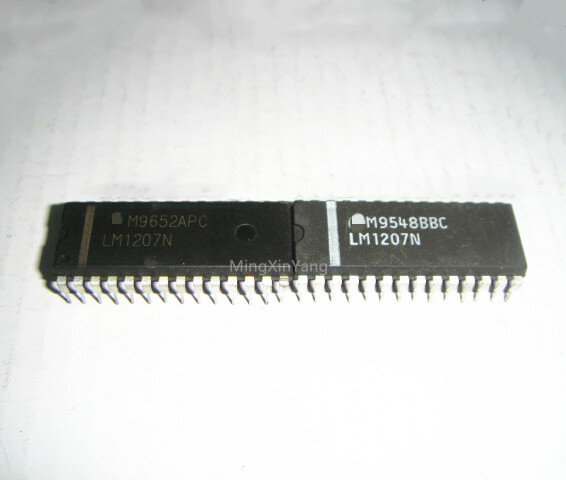 集積回路チップ5個lm1207nディップ-28