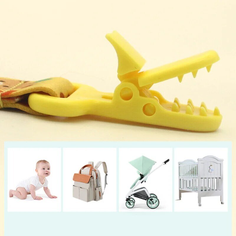 Chupete de Material cómodo para bebé, Clip de cadena para chupete, soporte para pezones, regalo de dibujos animados para niños
