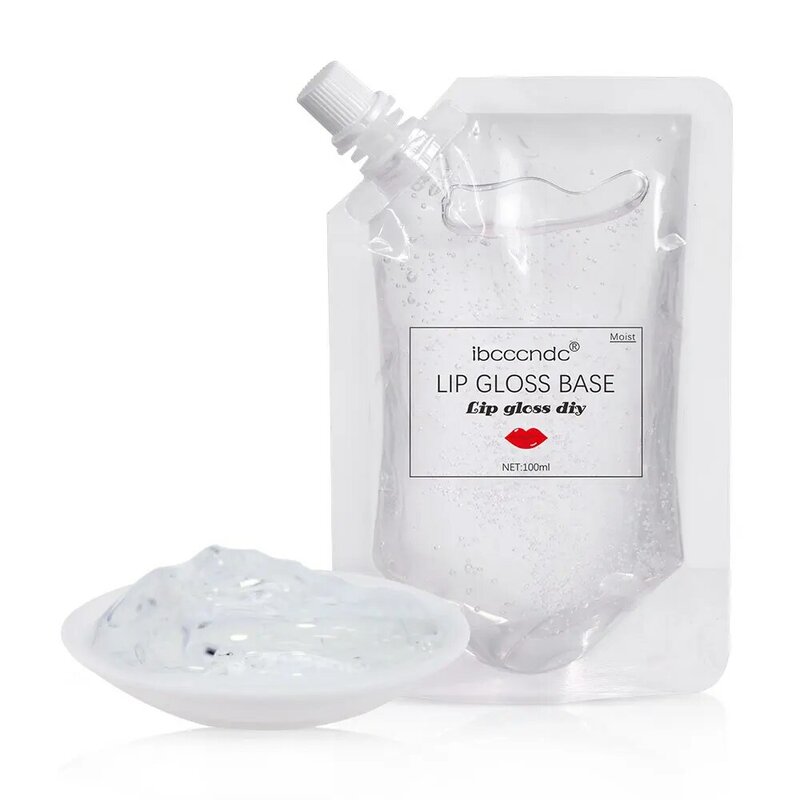 100ml brilho labial transparente base de óleo diy gloss labial matéria prima gel para batom lipsgloss handmake líquido por atacado