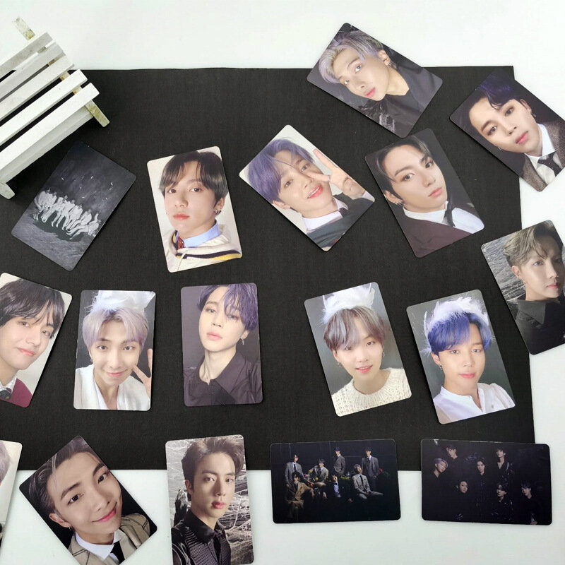 4 Uds kpop bangtan niños mapa Alma de 7 nuevo álbum niños perdidos de 5,4 cm * 8,6 cm tarjeta kpop photocards