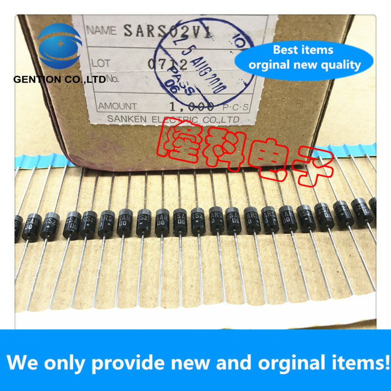 10PCS 100% New original SARS02V1 rectifier diode SARS02 DO-15 Japan imported Sanken motor low loss high voltage