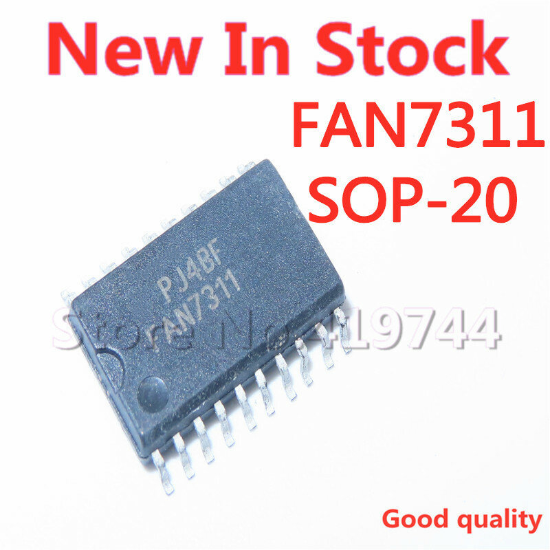2PCS/LOT FAN7311 FAN7311MX SOP-20 SMD power management chip In Stock NEW original IC