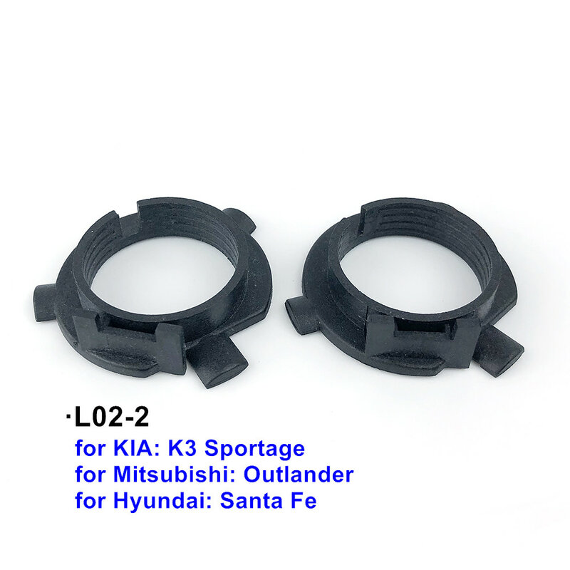 H7 LED العلوي محول لكيا K3 سبورتاج H7 LED سيارة المقبس قاعدة لمبة حامل قوس لشركة هيونداي سانتا في أوتلاندر