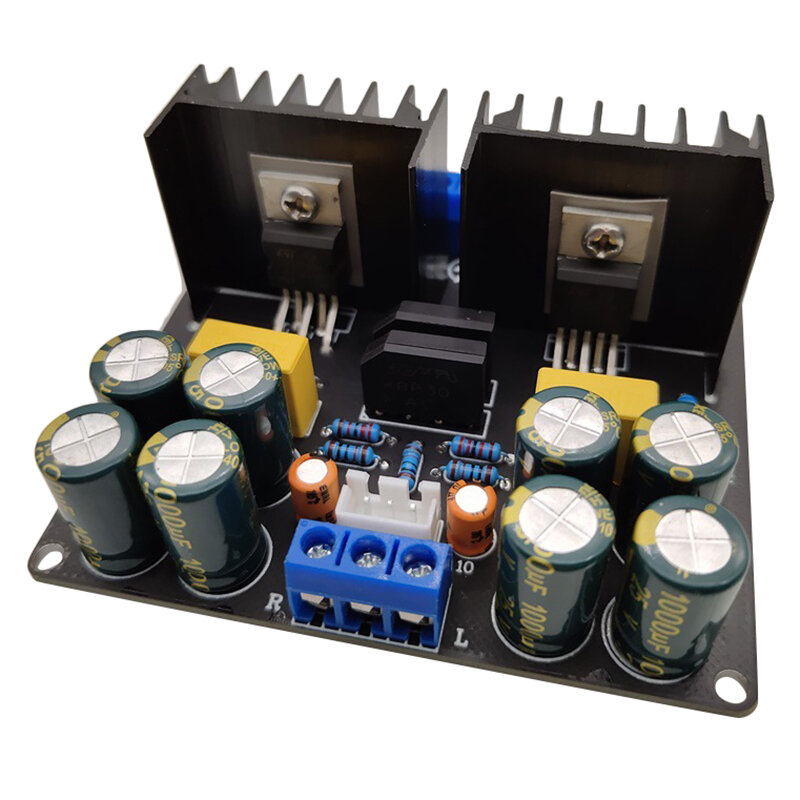 Placa amplificadora de potencia LM1875, placa amplificadora de potencia pura estéreo 2,0 de dos canales, altavoz Diy, módulo de alta potencia