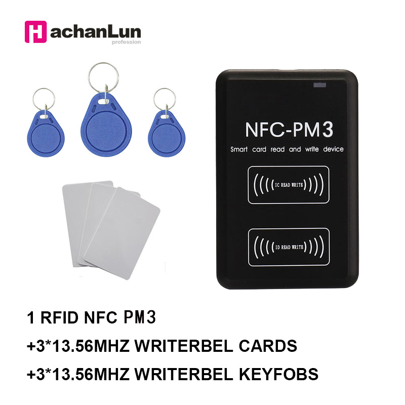 새로운 PM3 리더 IC 13.56MHZ RFID 복사기, NFC 전체 작가 디코딩 기능 카드 복사기