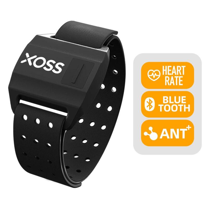 XOSS Monitor Sensor Denyut Jantung Lengan Tali Tangan Bluetooth ANT + Sensor Sepeda Pintar Kesehatan Nirkabel untuk XOSS