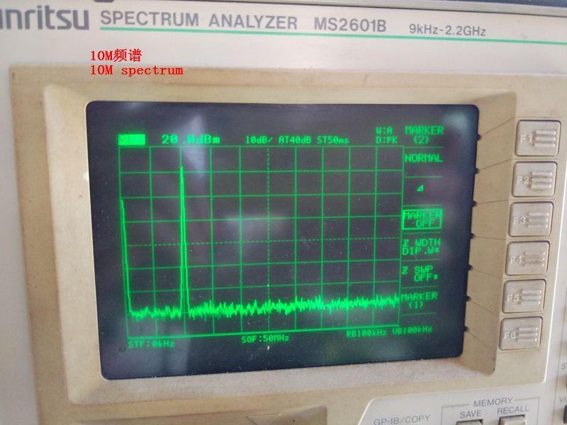 Salida de 75ohm por BG7TBL 10MHz OCXO frecuencia estándar 3 canales reloj de onda cuadrada reloj maestro para su EtherREGEN