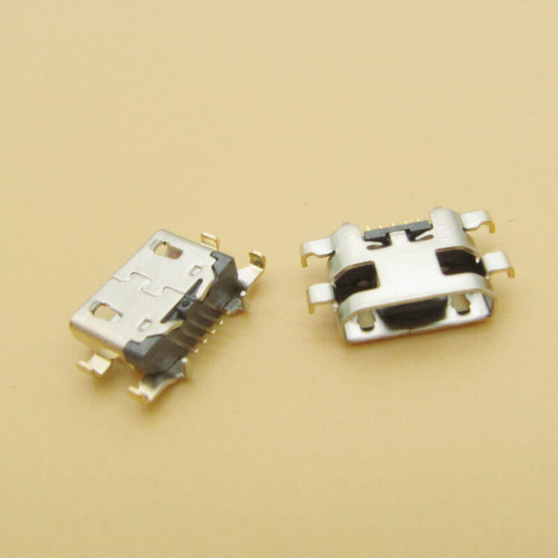 50 قطعة مايكرو البسيطة USB مقبس متفرع محطة منفذ شحن استبدال موصل لينوفو فيبي A7020 K52t38 K52e78 K5 ملاحظة ل Meizu