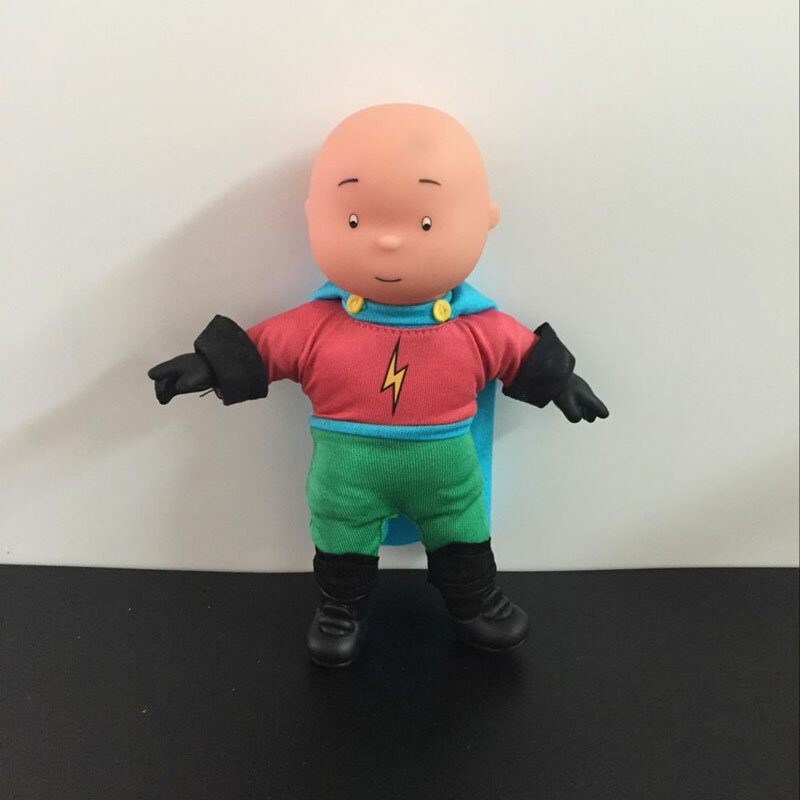 Figura de ação modelo caillou, boneco de pvc de 16cm 4 estilos com desenhos animados, brinquedo para presente infantil, coleção
