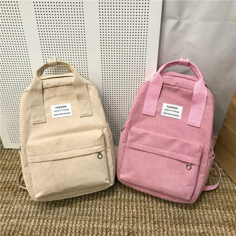 Nueva tendencia mujer mochila de moda de mujeres mochila de colegio mochila Harajuku bolsos de hombro de viaje para chicas adolescentes 2020
