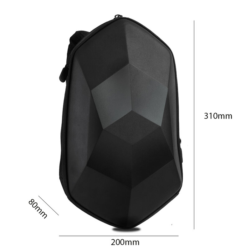 Нагрудная сумка унисекс, Многофункциональный черный водонепроницаемый рюкзак на молнии для езды на велосипеде и занятий спортом на открытом воздухе