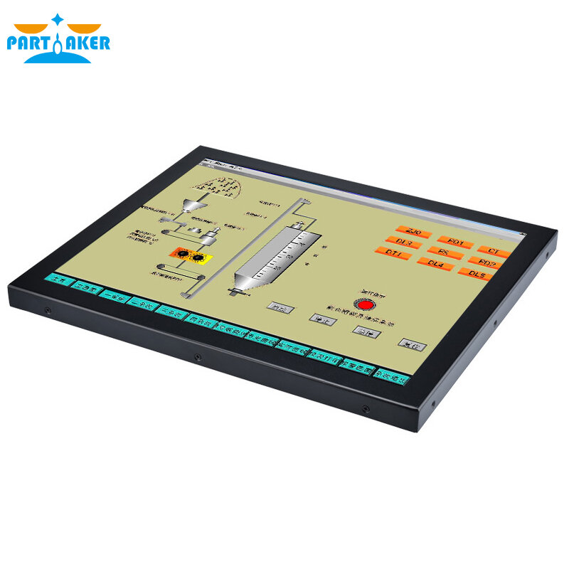 17 Inch Industrial Panel PC All In One PC Intel J1800 J1900 3855U i5 i7 CPU 10 Points Capacitive Touch Screen Computer