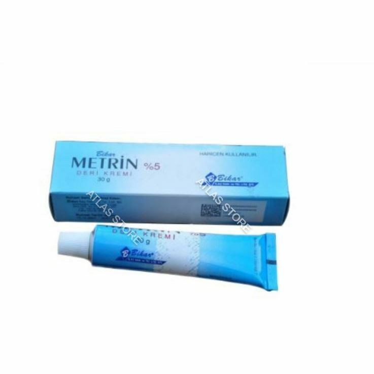 METRIN 5% permethrin cream 30g / 1oz treatment buy scabies and pubic lice
