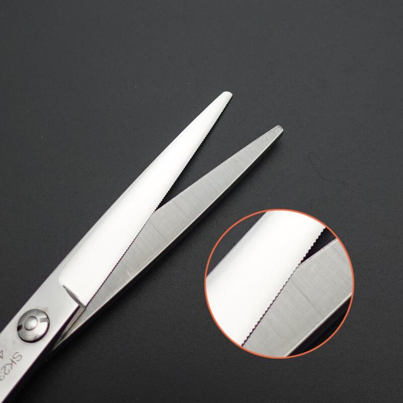 6 cali/7 cali profesjonalne nożyczki/nożyce fryzjerskie, nożyce do cięcia drutu laserowego cienkie ostrze ząbkowane nie poślizgowe!