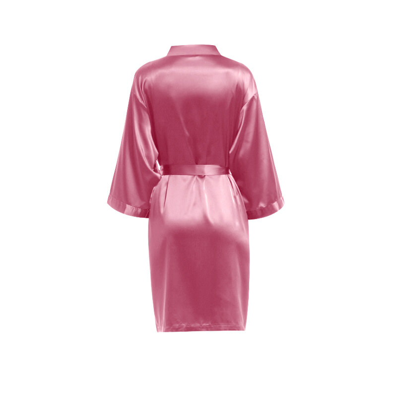 Wanita Matte Satin polos warna tebal satin Seepwear A9000D