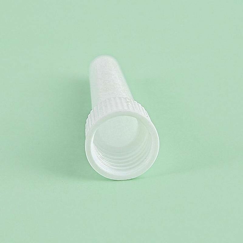 10 pces descartável hemorróidas anal aplicador hemorróidas pomada tubo de conexão aplicador de gesso nasal