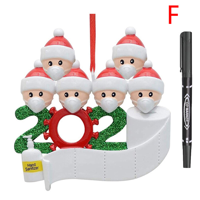 2021 Kerst Familie Samen Verjaardagen Party Decoratie Gift Product Gepersonaliseerde Opknoping Ornament Kinderen Dag Geschenken
