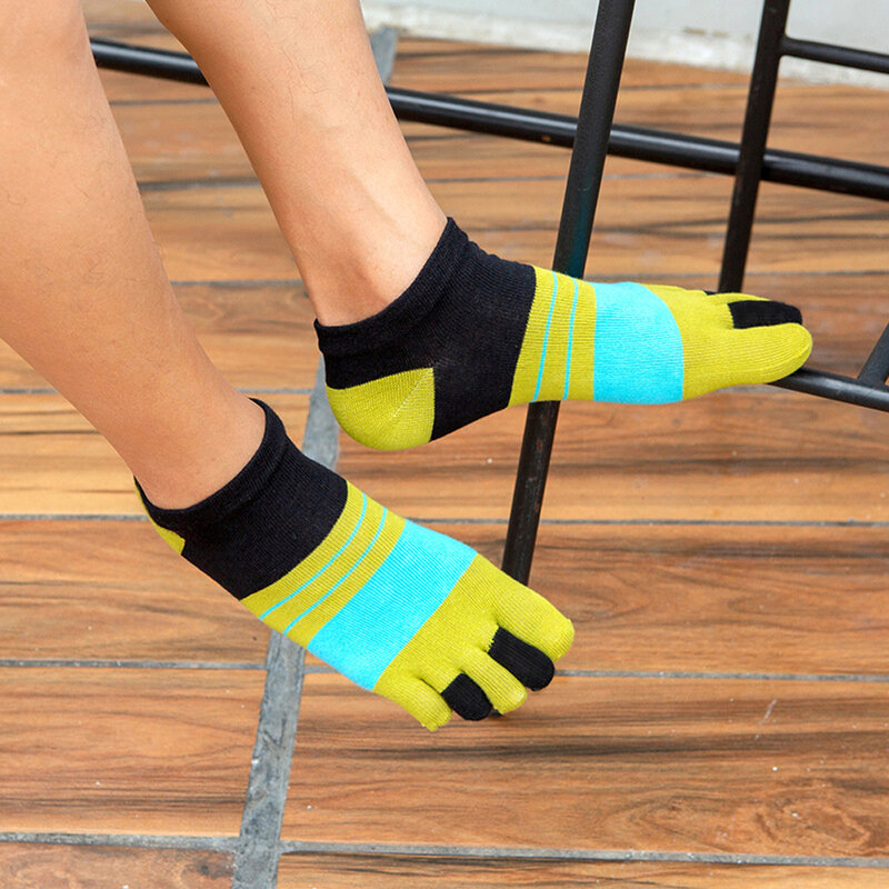 NEUE Fünf Finger Socken Männer Reine Baumwolle Sport Atmungsaktive Komfortable Gestaltung Anti Reibung herren Socken Mit Zehen Elastische Harajuku