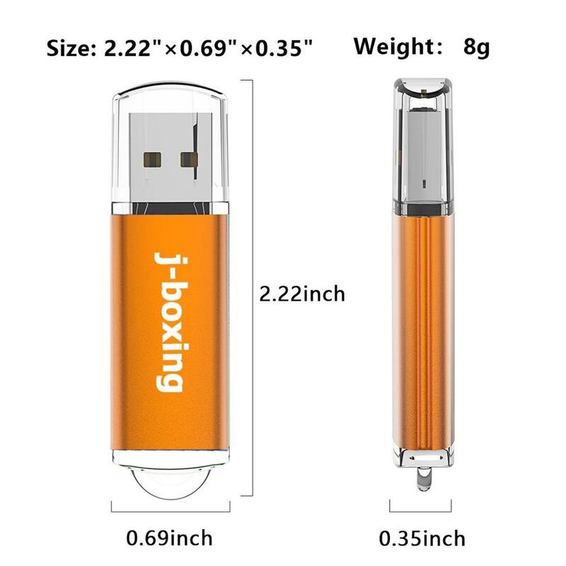 J-Quyền Anh 128GB USB 64GB 32GB USB Thẻ Nhớ Nhảy Ổ CLE USB lưu Trữ Đèn LED Cho Máy Tính 8GB 16GB