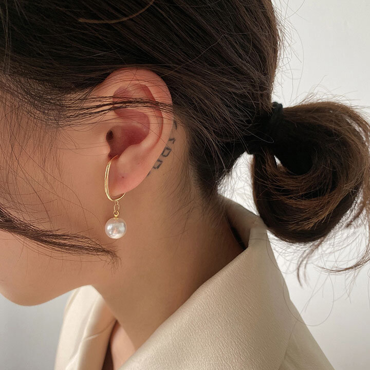 Moda metallo oro perla zircone perline 4 pezzi Set di orecchini a Clip per le donne senza Charms forati regalo di gioielli per l'orecchio
