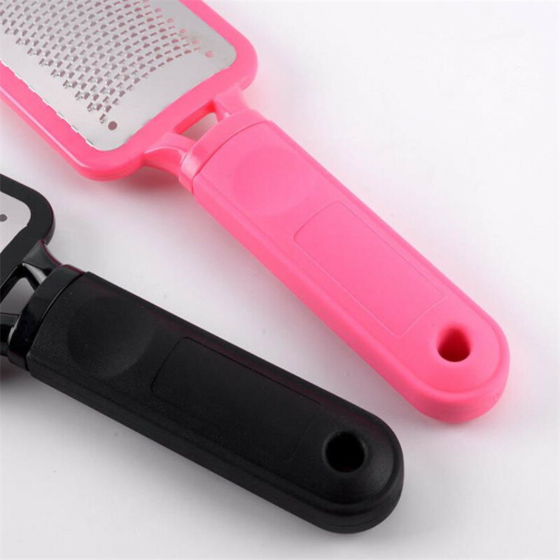 1PC Stainless Steel Foot File Rasp Callus Dead Skin Removal Foot Scraper Grinding Grater Scrubber Wet Dry Foot Care Tools 20#