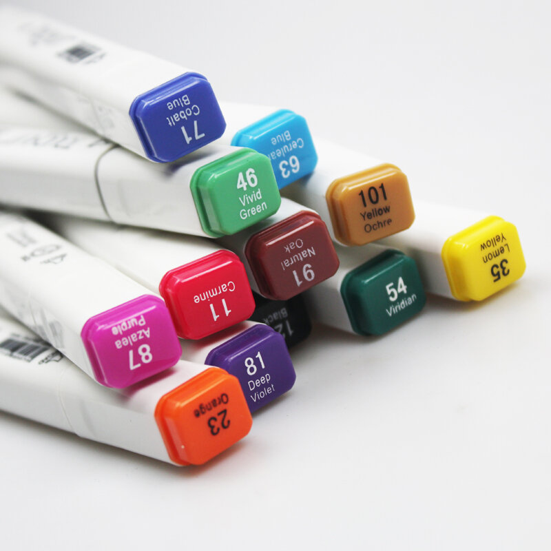 Touchliit-caneta marcadora durável à base de álcool, para esboço, arte, animação, manga, 6ª geração