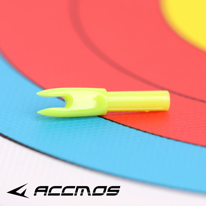 Carbono Fiberglass Seta Nocks, DIY Archery Acessório, eixo interno, identificação, 4,2 milímetros, 50 Pcs