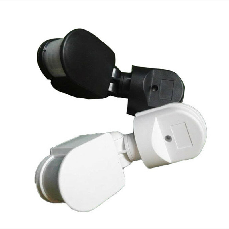 Interruptor do sensor de movimento exterior Pir, lâmpada de parede, detector do sensor de 180 graus, interruptor LED, Ac110V-240V