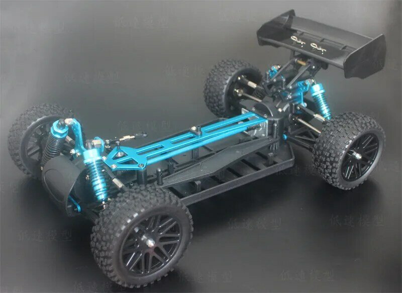 Modèle de voiture tout-terrain sans balais, châssis en métal amélioré, assemblage de jouets, HSP 1/10, kit Pro, 94107, le moins cher