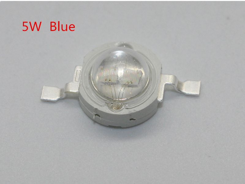 COB LED 칩 전구 고출력 램프, 따뜻한 흰색, 빨간색, 녹색, 파란색, 노란색, 좋은 대만 칩, 1W, 3W, 5W, 3V, 350MA, 750MA, 12PCs, 50PCs