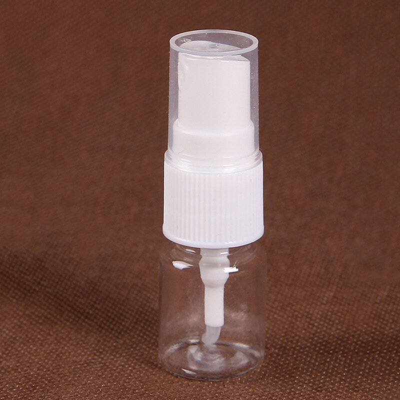 Botella de Spray de plástico transparente, pulverizador cosmético, contenedor de pulverización de almacenamiento portátil, 60ml