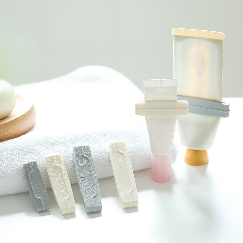 Exprimidor de pasta de dientes Manual, dispensador de pasta de dientes multifunción, herramienta de baño, Clip extrusor, accesorios de limpieza bucal