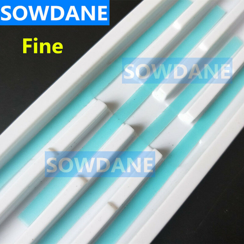 40pcs Set of 4mm Width Dental Polyester Polishing Stick Strip with Single Side polishing side Polystrips Whitening Materials