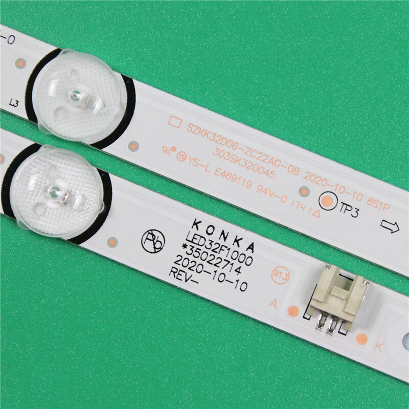 LED TV illuminazione corsie per Telefunken Bars barre LED retroilluminazione strisce linea righello LED32F1000 nastri RF-BK320E30-0601S-03