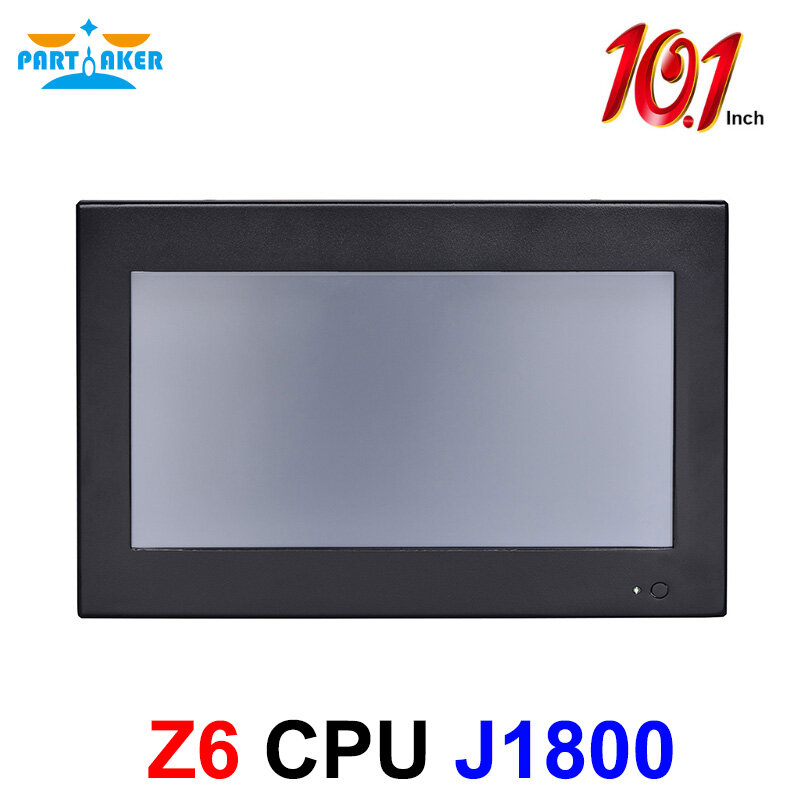 Partaker Elite Z6 PC touchscreen da 10.1 pollici con Bay Trail Celeron J1800 Dual Core OEM All In One Pc 2G RAM 32G SSD