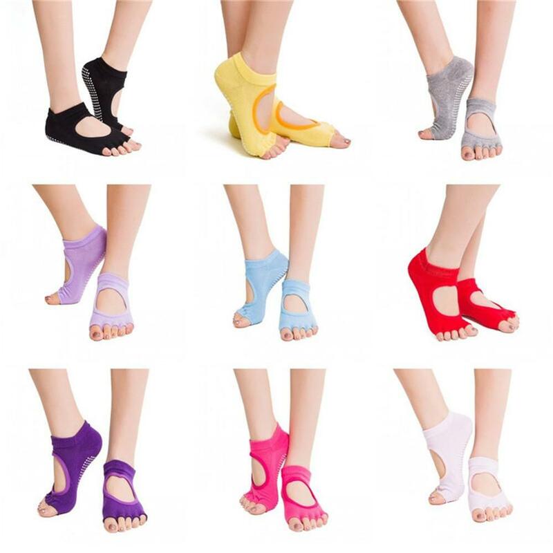 Five Toes Socks Women Round Yoga Socks Ballet Dancing Socks Foe Women