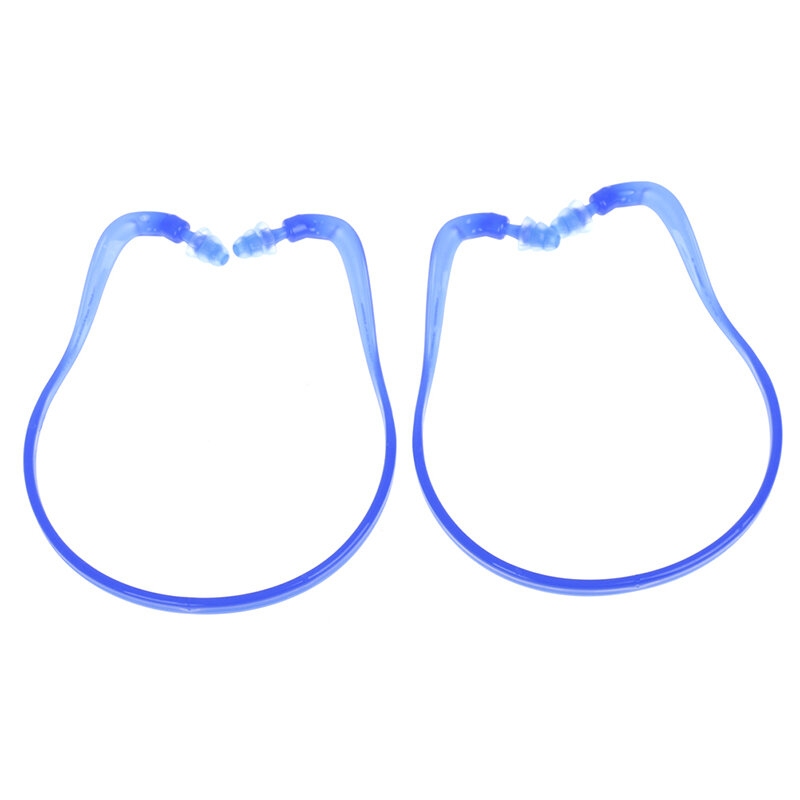 New Arrival Swim Reusable Hearing Protection Noise Reduction Earplugs Earmuff Silicone Corded Ear Plugs Ears Protector 1Pc