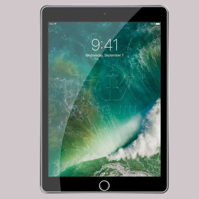 Protecteur d'écran pour tablette Apple iPad Pro 0.3 "A1893, Film en verre trempé, 9H, 9.7mm, 9.7 pouces, 2018