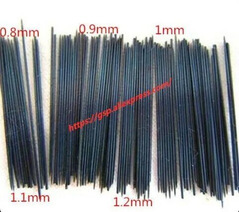300pcs Needle Spring For Alto Sax Tenor Sax Repair 0.8-0.9-1.0-1.1-1.2mm