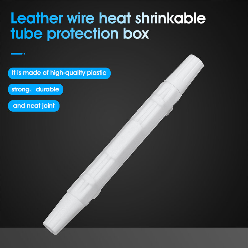 FTTH Optical Fiber Protection Box Open Type Circular Drop Cable Optical Fiber Heat Shrinkable Tube Welding Protection Box