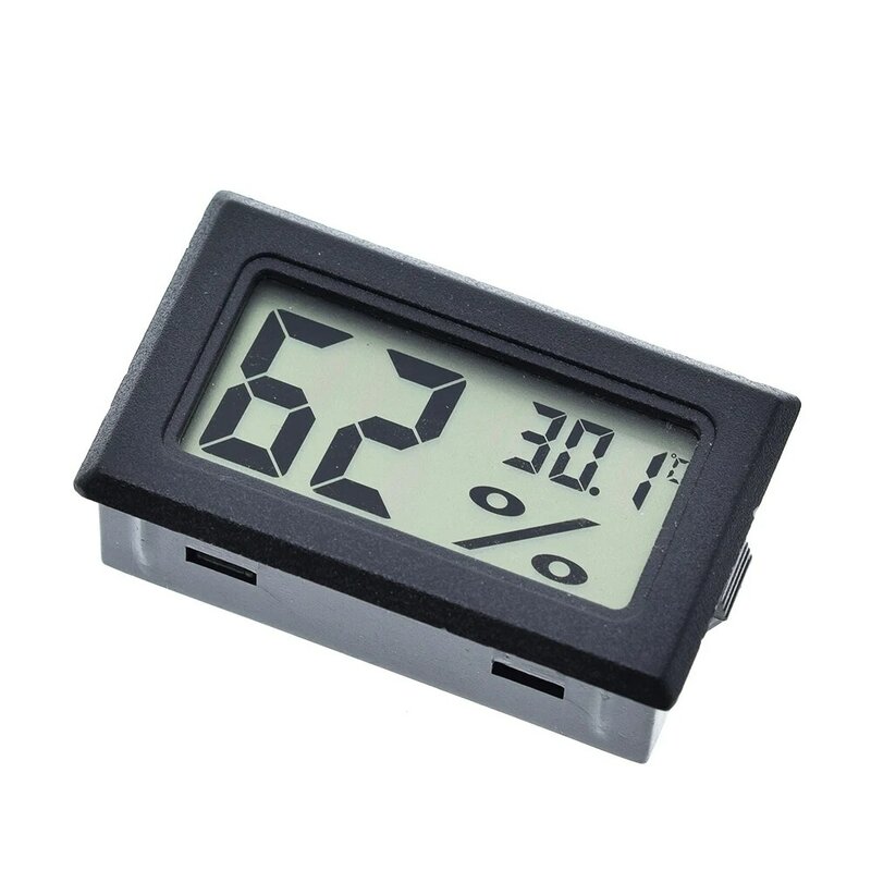 TZT miniaturowy cyfrowy wyświetlacz LCD wygodny wewnętrzny czujnik temperatury higrometr termometr higrometr