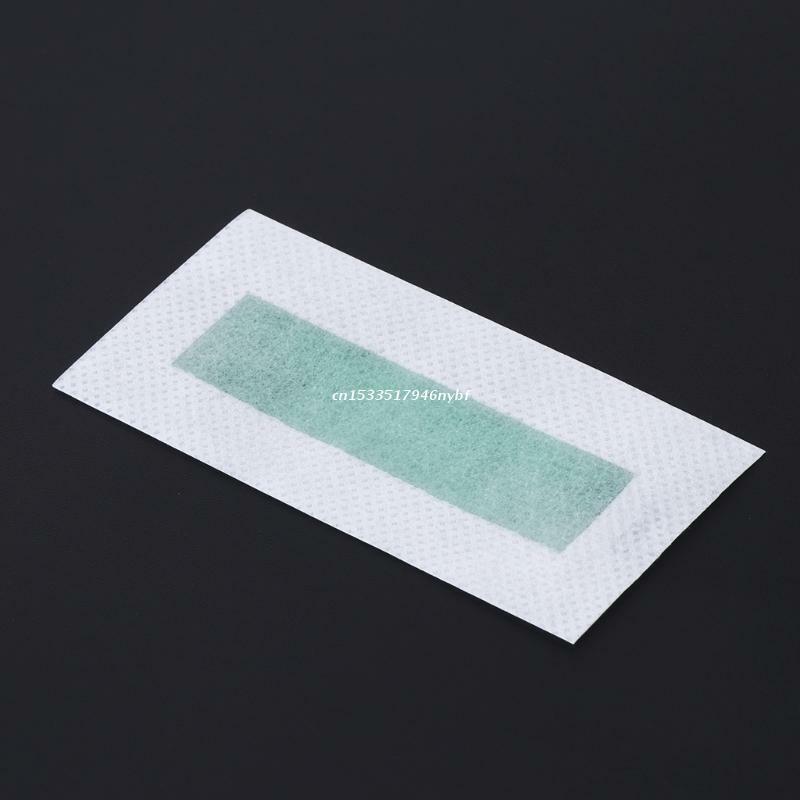 10x depilacja depilator zimny wosk kawałki na papierze Pad do twarzy włókniny Dropship