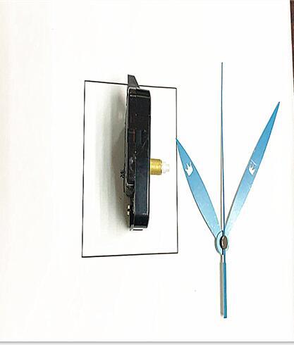 Mecanismo de reloj de pared de cuarzo negro colgante, mecanismo de movimiento, piezas de reparación, herramientas esenciales, DIY